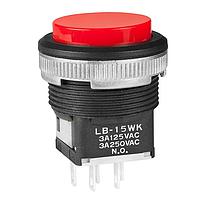NKK Switches LB15WKG01/CUL Pushbutton Switches STD SIZE PUSHBUTTON/ILLUMINATED/WATERTIGHT