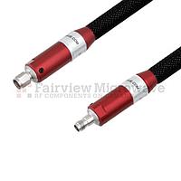Fairview FM40VNA005 2.4mm Male to 2.4mm Female Cable Ruggedized VNA Test Coax and RoHS Compliant