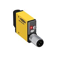 Banner Engineering SM312FPHQD Photoelectric Sensors MINIBEAM SCANNER Series: Plastic Fiber/Super Brt LED; Range: Depends on Fiber; Input: 10-30 V dc; Output: Bipolar; 1 NPN; 1 PNP; 4-pin M12 Integral QD