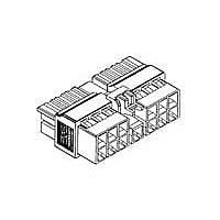 AMP Connectors - TE Connectivity 144320-1 Headers & Wire Housings 13 P MIC4 DBLE LOCK PLUG