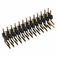 Harwin M22-2041205 Pin Strip 12+12 DIL PIN HDR GOLD HORIZONTAL