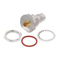 Radiall R164635002 Connectors QN / STRAIGHT BULKHEAD JACK SOLDER TYPE PANEL SEAL CABLE .141