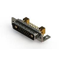 EDAC 629-17W2240-7TC Mixed Contact D-Sub Connectors Right-angle Power Combo D-Sub Connector