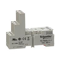 Schneider Electric Relays 70-782EL11-1 Relay Sockets DIN/PM Socket 11-Pin, Elev Term