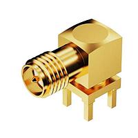 GCT (Global Connector Technology) RFPC-SMA30-F Connectors SMA RA RPJck PCB Mt - Thru hole 6GHz