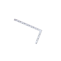 Shinwa 10450 Square Ruler (250x500mm)