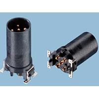 ERNI - TE Connectivity 374947-E Inserts M12 MALE, B CODE, 5P, 17MM SMT