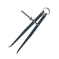 MOORE & WRIGHT MW-514P Inside Calipers (100mm / 4"﻿﻿)