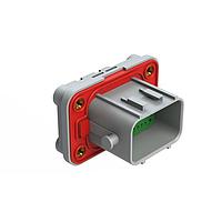 Amphenol SINE Systems ATV04-38PA-S2 Receptacles 38 position receptacle, pin, power and signal, keyed A
