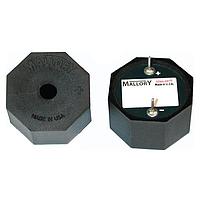 Mallory Sonalert MSE28MPS1 Miniature Board Mount Buzzer 16to28Vdc Med75-85dB SHORT Plse