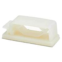 Essentra Components TFCC-40-01 Cable Mounting & Accessories Clamp,Flat,Tens,Adh Mnt,Natural