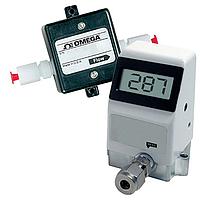 OMEGA FLR1002 Stainless Steel Low Flow Turbine Flow Meter w/Optional Display (1/8 in, Acetal Tube Fitting, 200 ml/min)