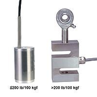 OMEGA LCM105-500 Metric, Lightweight, Aluminum S-Beam Load Cells (500 kgf)