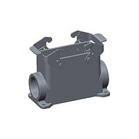 AMP Connectors - TE Connectivity T1470162232-000 Housings Hood Steel Lock M32 PG2x16 Side Entry