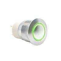 E-Switch PVA6LRE21231 Anti-Vandal 2A 36VDC Off-On Clr Grn LED SLDR