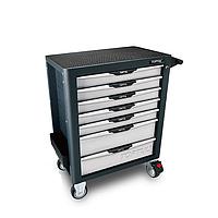 TOPTUL TCAL0703 7-Drawer-Mobile Tool Trolley (Gray)