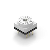 Wurth Elektronik 428527520917 Rotary Switches WS-ROSV Rot Swi IP67 16Pos Hor Ivory