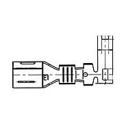 Yazaki 7116412002 Terminals TERM YESC FEM 6.3MM UNSLD