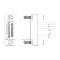 Raychem - TE Connectivity 8-1589946-5 Micro-D D-Sub Connectors STM037PC2DC096N WDUALOBE