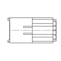 Yazaki 7122834530 Connectors CONN 4P SDL BLK
