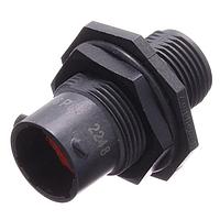Amphenol SINE Systems RTS710N6P03 Connectors RECEPTACLE JAM NUT SIZE 10 6POS PIN