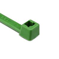 HellermannTyton T50L5M4 Cable Ties MilSpec Cable Tie, 15" Long, MS3367, UL Rated, 50lb Tensile Strength, PA66, Green, 1000/pkg