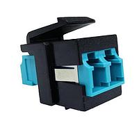 Belden AX104938 Fiber Optic Connectors KCONN LC DUP MM AQUA MOD E-WH