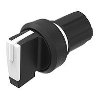 EAO 45-2844.1C90.006 Switch Actuators Selector switch actuator 2 positions white 0-mom 45? short lever front/housing plastic