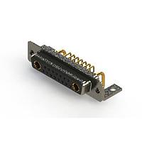 EDAC 630-17W2240-1TC Mixed Contact D-Sub Connectors Right-angle Power Combo D-Sub Connector