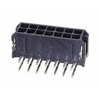Adam Tech DML-08-A-H-T-A-SBL Shrouded CONN HEADER R/A 8POS 3MM