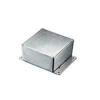 Bud Industries CU-4474 Enclosures Econobox Diecast Aluminum Box with Mounting Bracket (4.8 X 2.3 X 4.8 In)