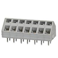 Same Sky (formerly CUI Devices) TBL007A-500-07GY Fixed Terminal Blocks Terminal block, screwless, 5.00, 45, 7, Gray