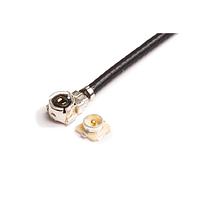 Hirose Electric UFL-2LPA-068Y3T-A-100 RF Cable Assemblies Plug, Cable Assembly, 100 mm CL, 1.13 mm Cable Outer Diameter, White Cable