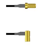 Amphenol Custom Cable Q-7103S0003024i RF Cable Assemblies SMA-SJ/SMB-RP G174 24I