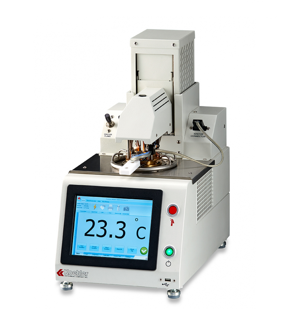 Laboratory flash point testing equipment for petroleum and lubricating oils analysis