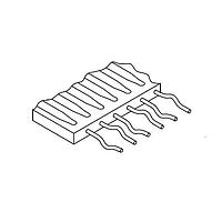 AMP Connectors - TE Connectivity FST-22A-15 FFC / FPC Jumper Cables 2" 15 CONDUCTOR .100 Teflon