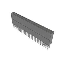 Samtec ESQ-125-59-L-D Sockets Elevated Socket Strip
