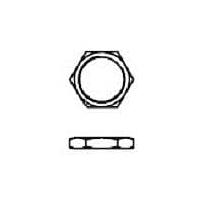 C&K 700201201 Nut 1/4-40 HEX NUT