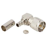 Amphenol RF 182324 Connectors MINI UHF RA CRMP PLG RG-55,RG-142,RG-223