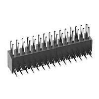 Hirose Electric A1-6PA-2.54DS(71) Pin Strip 6P M PIN HEADER DR R/A TYPE GOLD PLATED
