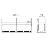 Air Science VLF-96-G Laminar Flow Hood (96")