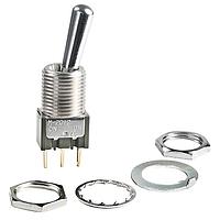 NKK Switches M2012B2B1G03 Toggle Switches ON-ON .689 LRG BAT 12MM BUSHING PC TERM