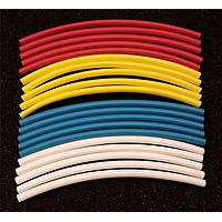 Twin Industries HS050 Heat Shrink Tubing Heat Srhink Tubing; 2:1 shrink. PO material, 20 pieces; 6" length; 5mm diameter
