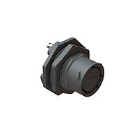 Amphenol SINE Systems RTS712ND4S0332 Connectors Receptacle,Jam Nut SZ12