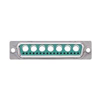 Amphenol CONEC 3024W7SCM99A10X Mixed Contact D-Sub Connectors 24W7 SOLDER CUP FEMALE