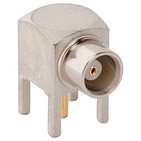 Amphenol RF 919-383J-51A PCB Connectors MCX 5O OHM JACK R/A T/H MNT