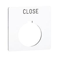 Square D 9001KN108WP Legend PSH BTTN LEGEND PLATE 30MM, Type K