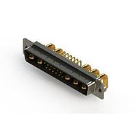 EDAC 629-17W5240-3N2 Mixed Contact D-Sub Connectors Right-angle Power Combo D-Sub Connector