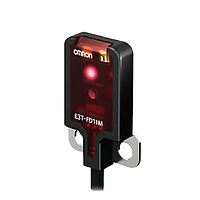 OMRON E3T-FD11M 2M Ultracompact, Ultrathin Photoelectric Sensor with Built-in Amplifier (5-30 mm, Diffuse reflective, NPN, Light-ON)