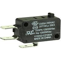 Honeywell V15H16-CZ100-K Micro Switch Pin Plunger 16A @250VAC SPDT